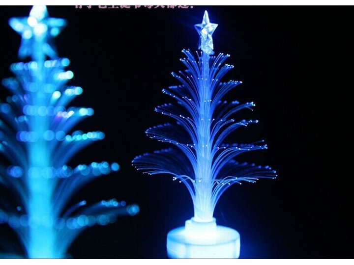 LED光纖聖誕樹 七彩聖誕樹 光纖樹 LED圣誕裝飾