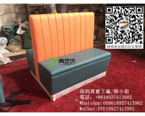 訂製雙面卡位梳化，英标BS7176防火證書梳化，香港餐廳卡位梳化，訂造餐廳桌椅，茶餐廳卡位梳化訂造，