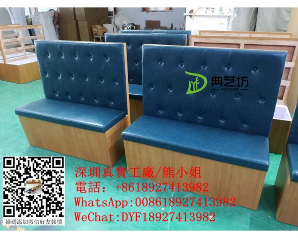 訂造餐廳傢私訂造，單面梳化廠家，訂造香港梳化，防火證書梳化訂造，港式茶餐廳卡位梳化，香港冰室梳化
