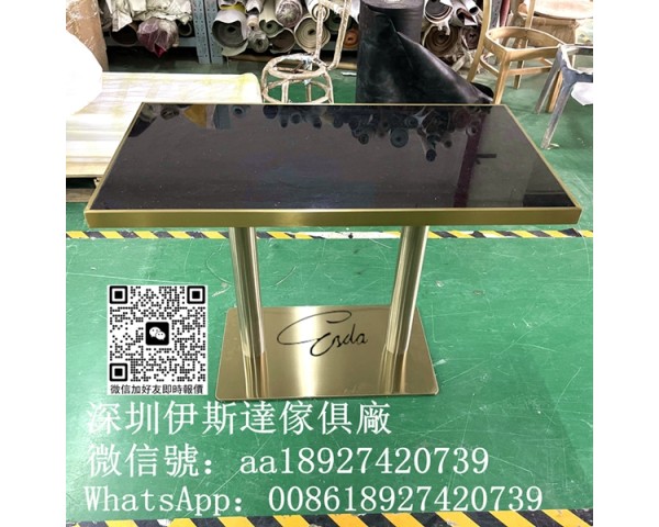 雲石不鏽鋼包邊吧枱、酒吧吧枱吧椅、吧枱訂造、雲石枱面訂造工廠、天然石枱面、餐廳傢俱訂造工廠