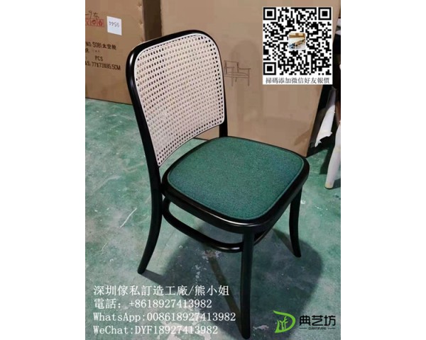 南洋風格椅子，訂造餐廳細凳，實木藤椅訂造，靠背椅中式藤椅，復古餐廳藤椅訂造，北歐實木編藤餐椅