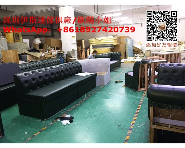 深圳沙發梳化枱櫈訂造傢俬廠商，來圖訂製款式尺寸顏色，師傅度尺+設計坐位，代開英標bs7176防火證書