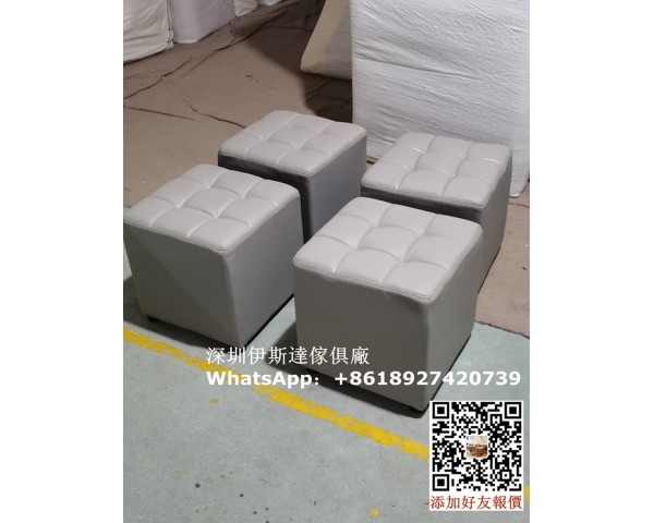 咕臣櫈訂製，傢俬&家居，正方形皮凳，防火皮凳仔，儲物櫈子，梳化櫈訂造