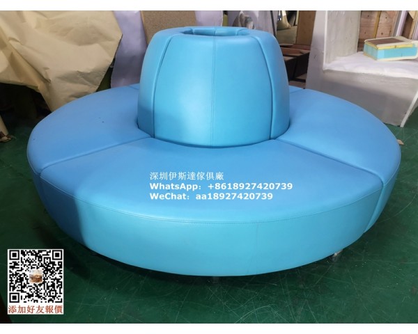 共眾場所梳化訂製，度身弧形沙發，圓形梳化，公共區域sofa，香港英標防火梳化