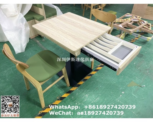 枱櫈配套組合訂製，防火皮革餐椅，實木椅子訂製，櫃筒餐桌訂造，防火板桌子，人造石枱面，分隔儲物餐桌