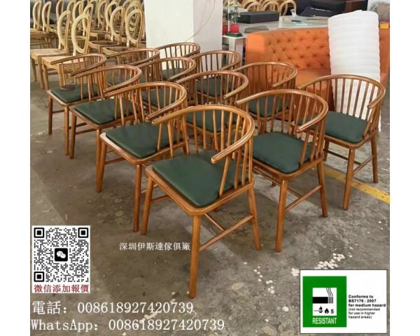 扶手餐椅訂做，實木椅子，餐廳防火餐椅，軟包坐墊椅子，皮革椅子，餐枱訂造，梳化訂製，餐櫈