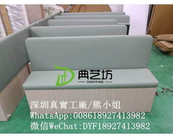 餐館飯館梳化，卡位梳化訂造，廠家直銷，深圳傢私訂造工廠，靠墻梳化訂製，卡位沙發梳化