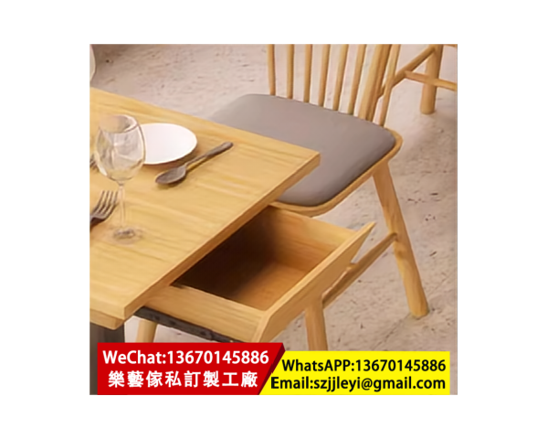 儲物抽屜餐桌定制廠家，抽屜儲物餐桌照片圖片,大陸餐飲傢具廠