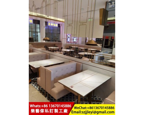 樂藝實木餐桌椅套裝定制工廠,酒店餐廳桌椅組合批發,耐用防水餐檯傢俱製造商