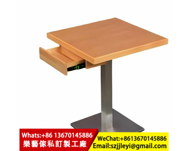 港式餐飲店首選,帶抽屜儲物餐桌,節省空間更整潔