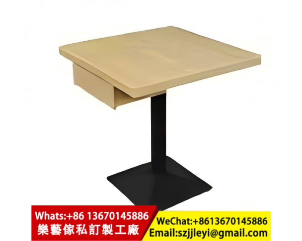 抽屜餐檯可放餐具與票據,適用咖啡店與茶餐廳