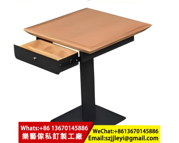 餐飲家具工廠直銷，帶抽屜收納餐桌、岩板實木桌面，多功能設計