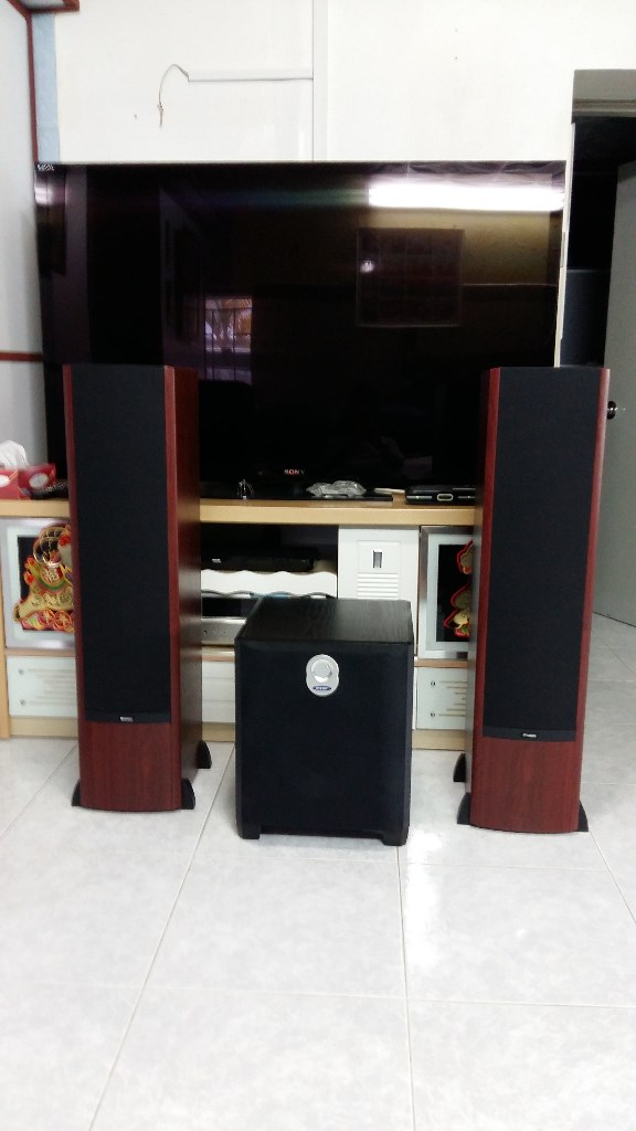 SPEAKERS AND SUBWOOFER